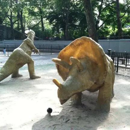 The Dinosaur Playground on 97th street on the Upper West Side has been given a $3 million grant to overhaul its restrooms, the Riverside Park Conservancy announced.