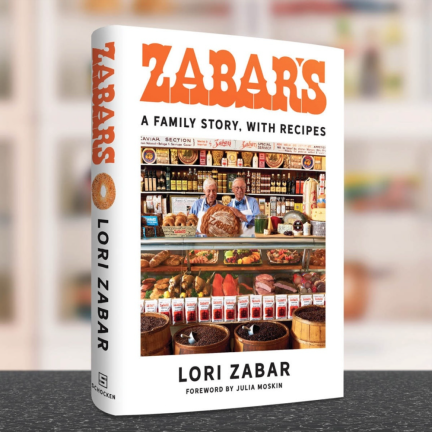 Lori Zabar’s book, published in May. Photo via Zabar’s Instagram.