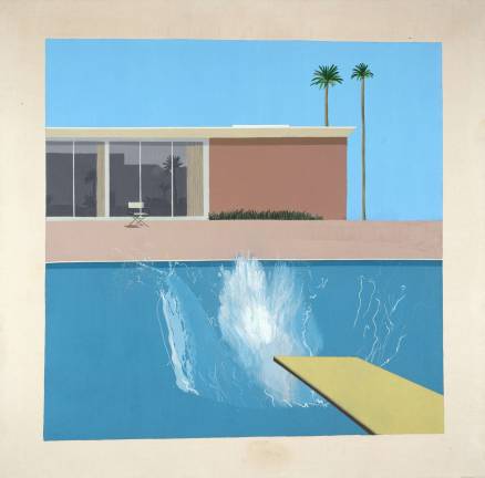David Hockney, &quot;A Bigger Splash.&quot; 1967, acrylic on canvas. Tate, purchased 1981.&#xa0; &#xa9; David Hockney. Photo: &#xa9;Tate, London 2017