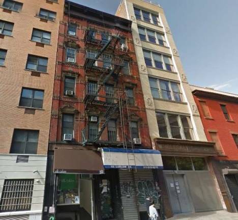 53 Ludlow Street, where a dozen tenants were left without cooking gas for months. Photo by Daniel Fitzsimmons