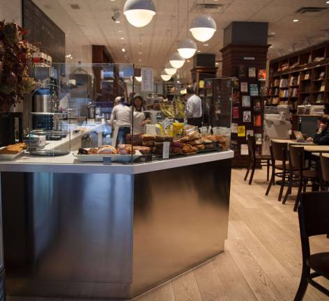 The cafe at Shakespeare and Co. on Lexington Avenue has proved a popular attraction. Photo: Courtesy of Shakespeare and Co.