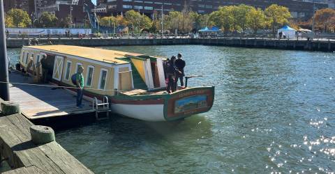 Seneca Queen Ends 500+ Mile Journey to NYC to Mark 200th Anniversary of Erie Canal