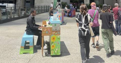 Sing for Hope Celebrates 25 Years with 25 Pianos, Bringing Music to the Streets of New York