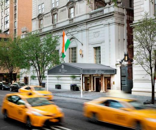 The Pierre Hotel on the Upper East Side offers a truly full-on elegant stay. Photo via thepierreny.com