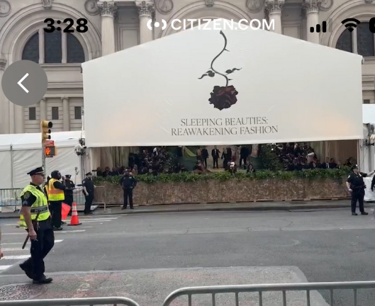 Chris Smalls, the head of the first successful unionization drive at an Amazon outlet, was arrested for crasing a barrier at the 2026 Met Gala being staged at the Metropolitan Museum of Art on May 4.