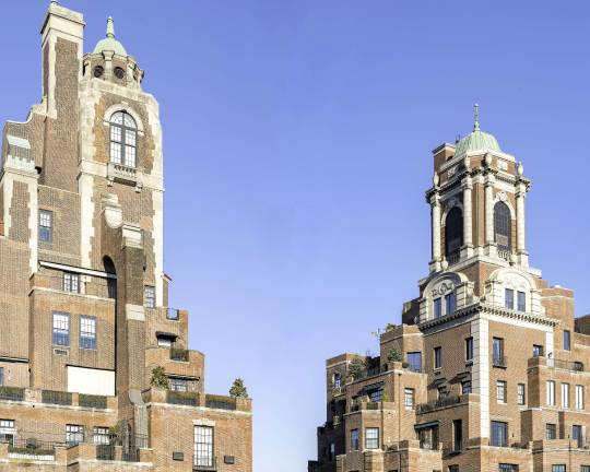 Like giant hill towns in the sky:&#xa0;770 and 778 Park Avenue, 2018. Photo: Rob Stephenson, courtesy of the photographer