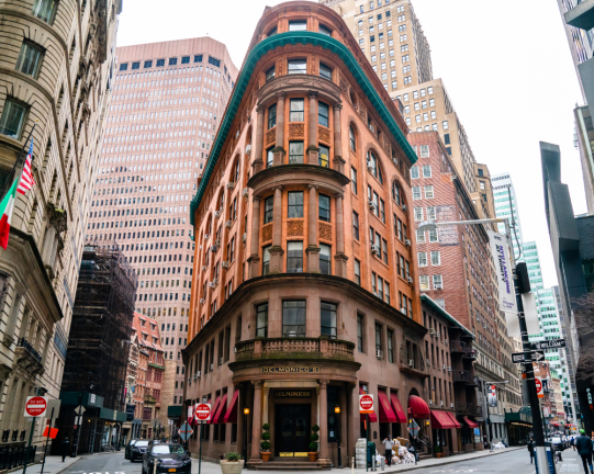 The chef in the famed Delmonico’s in lower Manhattan is credited with creating the first ice cream cone, wrapping the desert in a waffle casing. But it was an ice cream push cart operator who is credited with patent for an upright cone several years later.