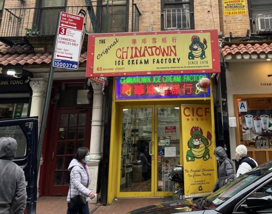 Chinatown Ice Cream Factory is a family-run neighborhood shop specializing in East Asian flavors. Photo: Kay Bontempo