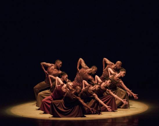 Alvin Ailey American Dance Theater in Alvin Ailey’s “Revelations.” Photo: Paul Kolnik