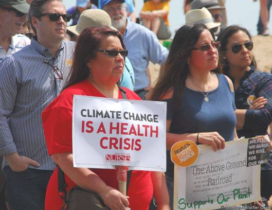Climate march in Staten Island, April 2017. Photo: Thomas Altfather Good, via flickr