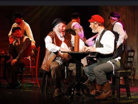 Fiddler on the Roof has proved to be one of the stage's most beloved musicals, produced the world over including, above, at the Thwaites Empire Theatre in Blackburn, Lancashire, United Kingdom.