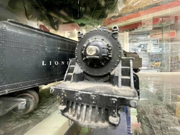 For 56 years, the Red Caboose has sold model trains of all gauges, both new and used. Here, some used postwar Lionel 0-27 locomotives await the buyer that needs them to add to his or her train layout.