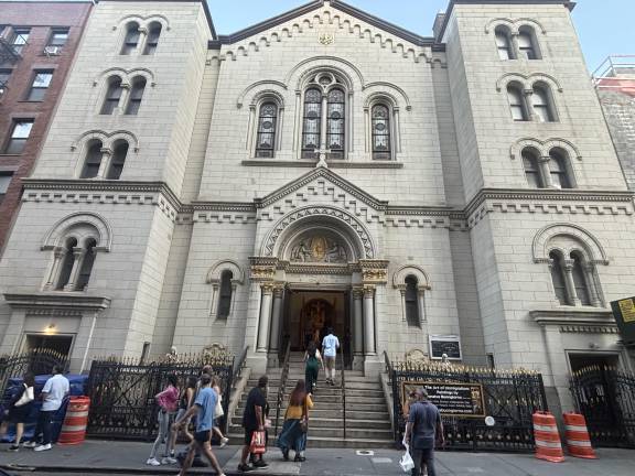 Old-time Little Italy has shrunk as Chinatown has grown. And the parishioners who once filled the churches downtown are long gone. The Shrine of Most Precious Blood on Baxter St. is the church that houses the statue of San Gennaro in between festivals, but the church no longer holds regular masses and some worry that the church could be sold at some point.