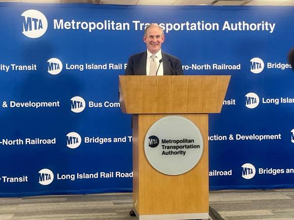 Janno Lieber at the monthly MTA board meeting said congestion pricing has brought in $215.7 million since it started on Jan. 5.