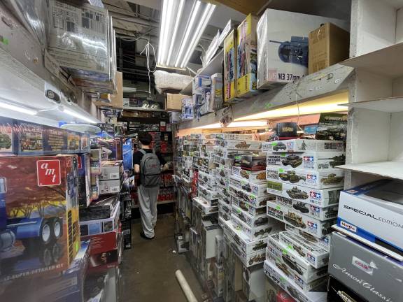 Like to assemble plastic kits? The world is yours here.