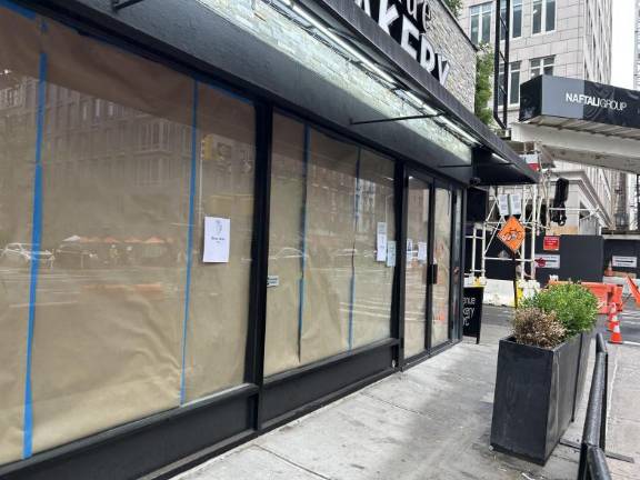 Renovations are well underway for the planned expansion of Shoo Shoo to the UES, at the corner of East 77th Street and Second Avenue, in September.