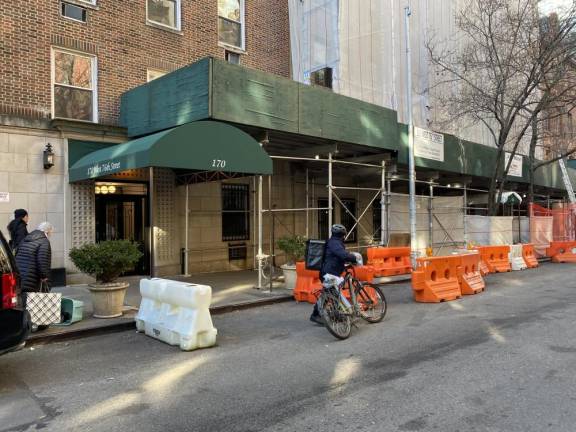 Construction projects often mean less access to curb side space for car owners as well as bicyclists who frequently see bike lanes hi-jacked and blocked.