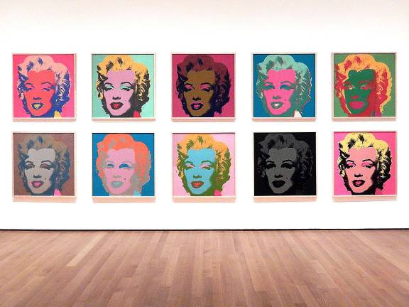 Andy Warhol's Marilyn Monroe series, 1967 on view at MoMA through October 18th Photo by Adel Gorgy