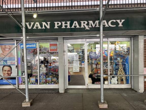 Ivan Pharmacy on Columbus Avenue. Photo: Stephan Russo