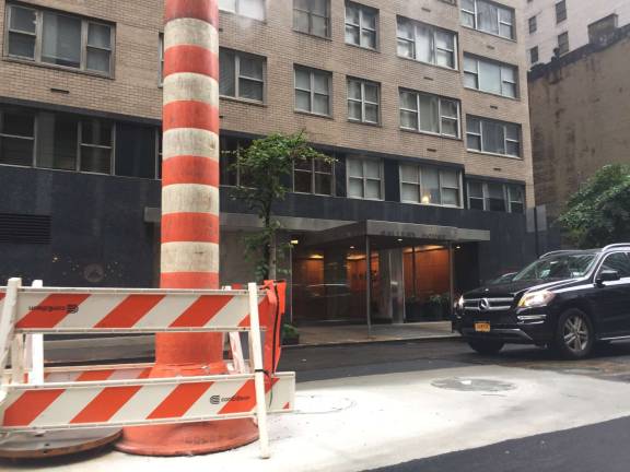 A faulty Con Edison steam meter led to massive overcharges and a subsequent refund at Gallery House, a condominium building at 77 West 55th St. Photo: Michael Garofalo