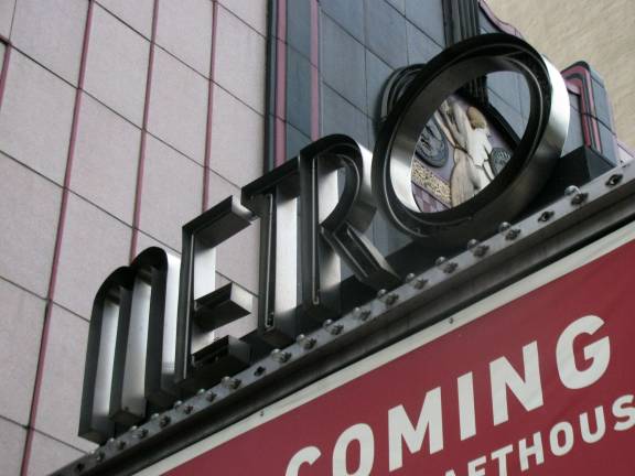 The old Metro theater sign. Photo: Eden, Janine and Jim, via flickr