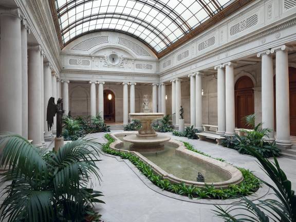 Garden Court, The Frick Collection, New York