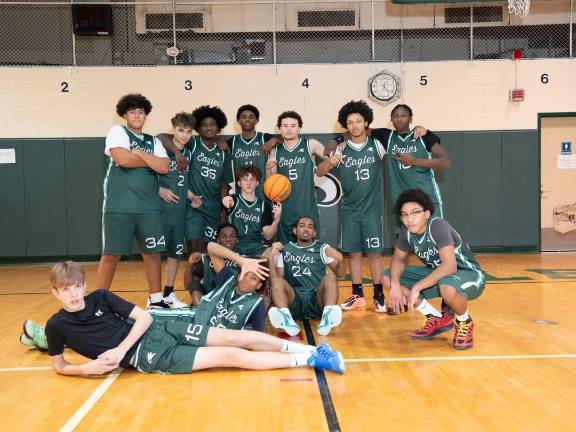 High School for Enviornmental Studies boys basketball team.