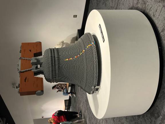 While the real Liberty Bell is less than two miles away, the Franklin Institute, Philadelphia’s science and technology museum, has one on display as well—made of LEGOs. This museum has something for everyone, including a giant replica of a heart. And, yes, you can walk through it.