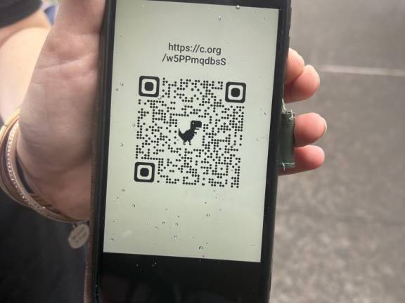 QR code to sign the petition and read more information about what’s going on with the after school program. Some students are protesting the switch by the Department of Ed. to a new after-school provider.