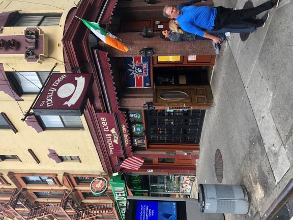 In the crowded block just south of the station, there are dozens of establishments, including restaurants, pubs, delis, residential apartments, a parking garage, a strip club, a historic Catholic Church. One unresolved question is whether the new Penn footprint would involve demolishing that block for an expanded station or whether a new station could be rebuilt within the existing footprint.