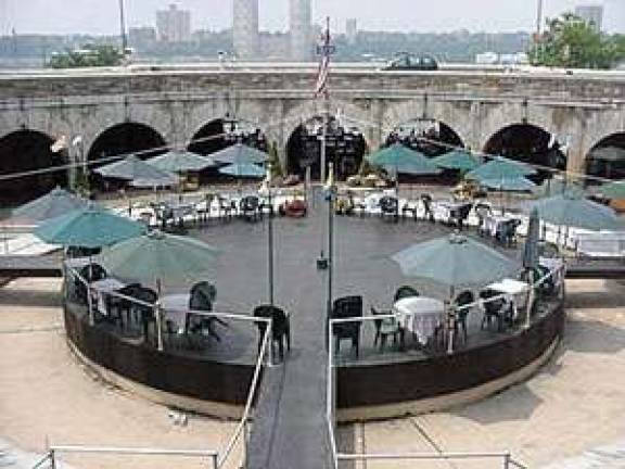The project will also include renovations to the fountain and arcade in the Rotunda&#x2019;s interior pedestrian plaza. Photo: Malcolm Pinckney, via NYC Parks