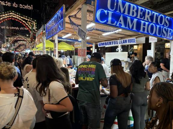 The original Umberto’s Clam House was the scene of the 1971 mob hit on Crazy Joe Gallo. Its successor has moved several times and doesn’t overly dwell on its notorious past which still attracts tourists.