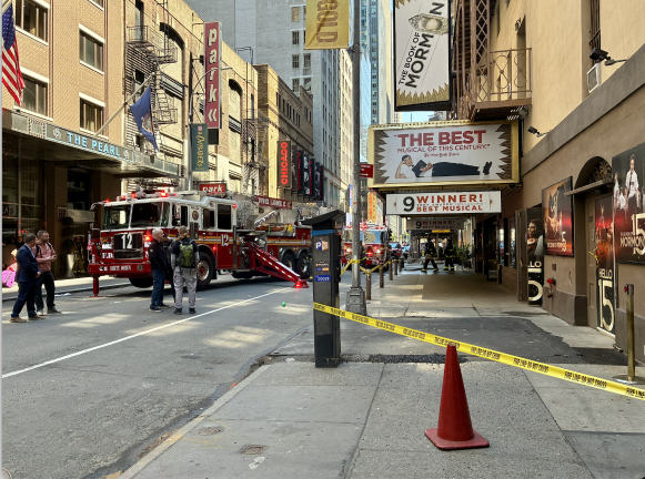 FDNY on the scene at 230 West 49th Street