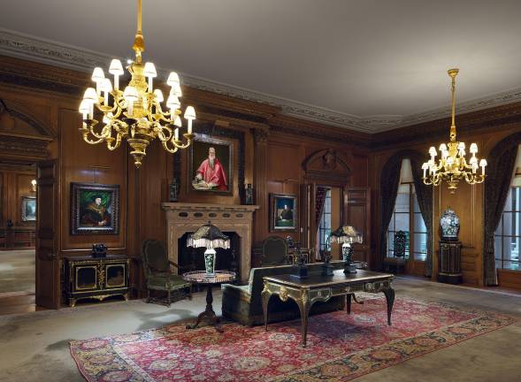 Living Hall, The Frick Collection, New York