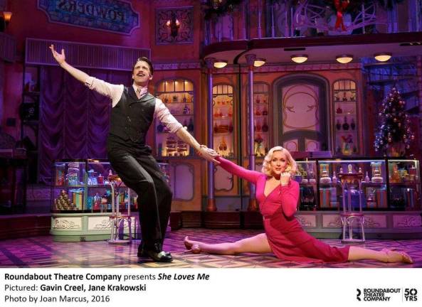 Gavin Creel and Jane Krakowski in &quot;She Loves Me.&quot; Photo: Joan Marcus