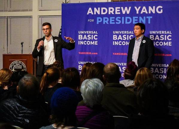 Jonathan Herzog was an aide to former presidential candidate Andrew Yang.