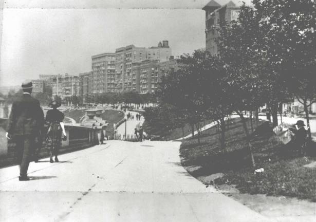 Riverside Park, circa 1900. Photo courtesy of the Riverside Park Conservancy.