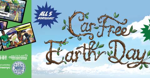 NYC Streets are Going Car-Free for Earth Day!