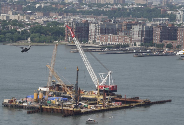 The Gateway Board of directors just approved $88 million to rip up 500 submerged pier stumps that are standing in the way of boring machines involved in building the new Hudson River rail tunnels.