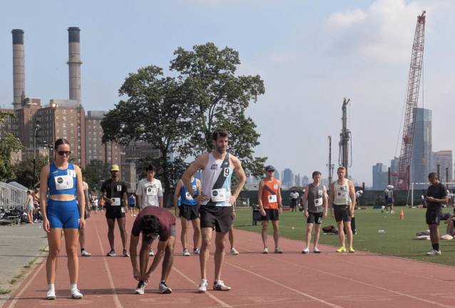 Track meet at the now razed East River Track, August 2025.