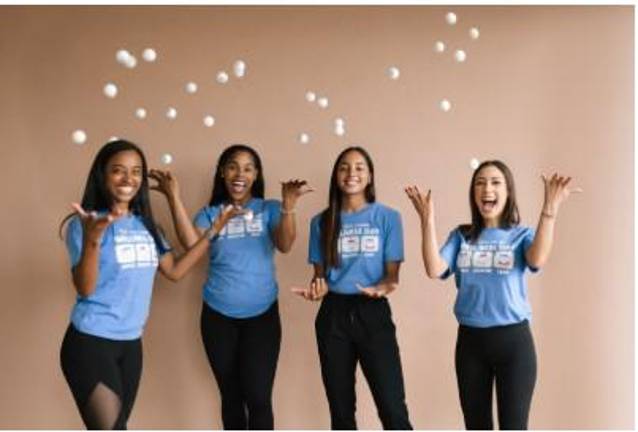 Yasiris Ortiz and her team teaching Spin &amp; Learn classes. From a small start at one public school in the Bronx, they are now teaching 10,000 kids across the city about the sport.