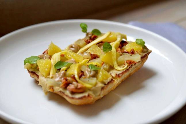 Fennel tart. Photo courtesy of P.S. Kitchen