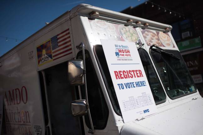 New York City residents may soon be able to register to vote online. Photo: Michael Appleton/Mayoral Photography Office.