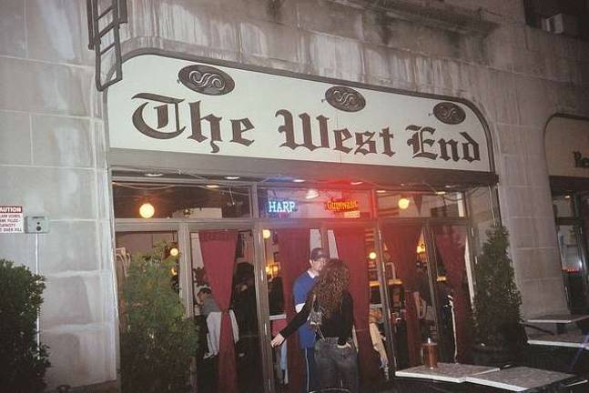 The West End, the night it closed for good in 2006. Photo: Raanan Geberer
