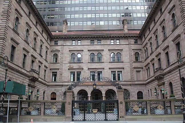 The Archdiocese of New York, which owns the land beneath the ultra-luxury Lotte New York Palace Hotel . at 455 Madison, is working on a sale of the property to the hotel owner for $490 million