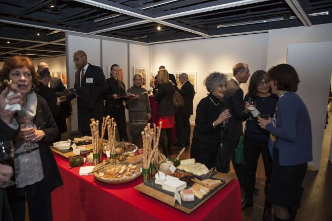 Over 120 Upper West Side neighbors came out to honor this year&#x2019;s WESTY Award winners at the John Jay College Shiva Gallery. Photo by Mary Newman