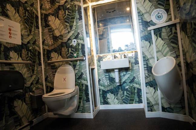 The new bathrooms will come with a hard 10-minute limit, however, which has some people with gut conditions unnerved.