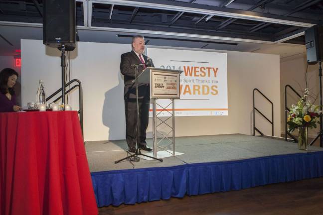 Upper West Side Assembly Member Daniel O&#x2019;Donnell at the WESTY Awards. Photo by Mary Newman