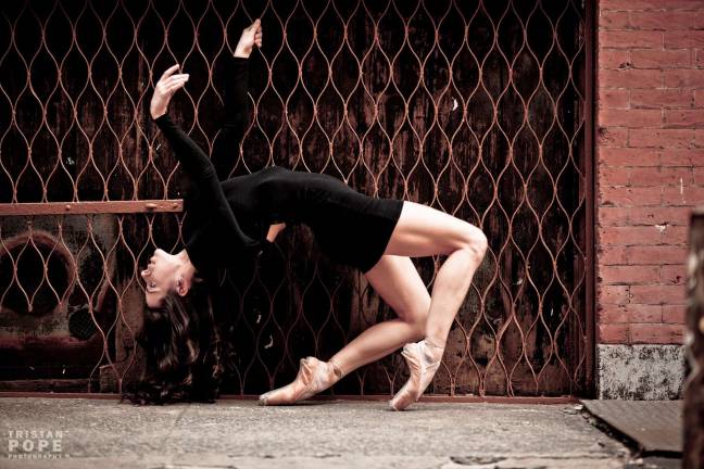 Complexions Contemporary Ballet company dancer Jennie Begley. Photo: Tristan Pope Photography