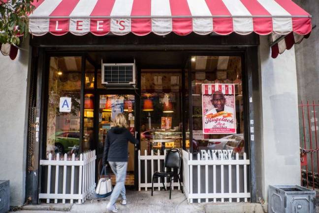 Lee Lee's Baked Goods on West 118th Street, near Frederick Douglass Boulevard. Photo: Maria Boyadjieva